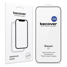 Стекло защитное BeCover 10D Xiaomi 17 Black (715710)