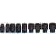 Bosch PRO Set of impact sockets Standard 9 pcs 1/4  25mm (2.608.003.034)