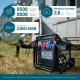 Könner & Söhnen Inverter gasoline generator Konner&Sohnen KS 8100iE 1/3 ATSR 230/400V 8/8.5kW ATS electric starter 68kg (KS8100IE1/3ATSR)