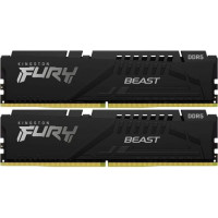 Kingston PC Memory DDR5 64GB KIT (32GBx2) 5600 FURY Beast (KF556C36BBE2K2-64)