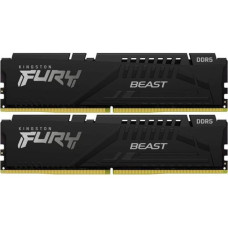 Kingston Пам'ять ПК  DDR5 64GB KIT (32GBx2) 5600 FURY Beast (KF556C36BBE2K2-64)