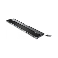 Порт-репликатор J5create Dock-Station USB-C 10-in-1 (HDMI/PD/USB-A/USB-C/LAN/картридер/audio) (JCD543-N)