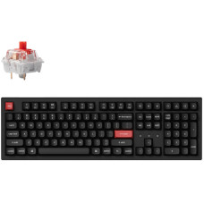 Keychron Клавіатура механічна K10 PRO 100Key, K pro Red, WL/BT/USB-A, QMK, EN/UKR, White Led, чорний (K10P-A1-UA)