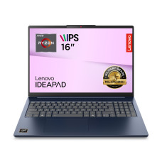 Lenovo Ноутбук Lenovo IdeaPad Slim 5-16ARP10 16" WUXGA AG, AMD R5-7535HS, 16GB, F512GB, UMA, DOS, синій (83HU002YRA)