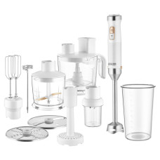 Sencor Blender submersible, 1500W, 10in1, bowl-800ml, white (SHB6551WH)