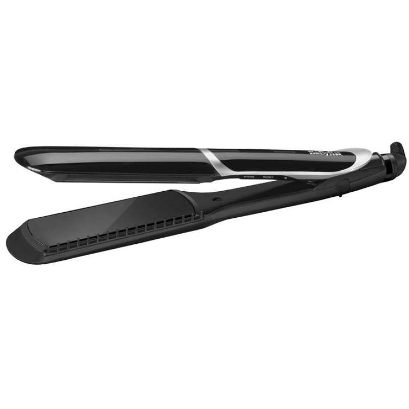 BaByliss Hair straightener, temp. modes-5, 140-235С, ionization, ceramics, tourmaline, black (ST397E)