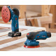 Bosch Cordless Rotary Sander GEX 12V-125, 12V, 125mm, 6000-10000, 0.95kg (0.601.372.101)