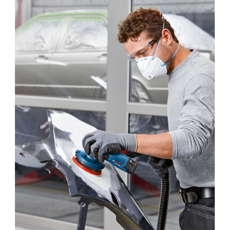 Bosch Cordless Rotary Sander GEX 12V-125, 12V, 125mm, 6000-10000, 0.95kg (0.601.372.101)