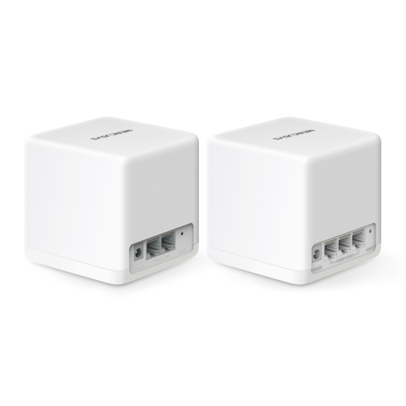 Mercusys Система WiFi-Mesh Halo H60X AX1500, 3xGE LAN/WAN, 2мод (HALO-H60X-2-PACK)