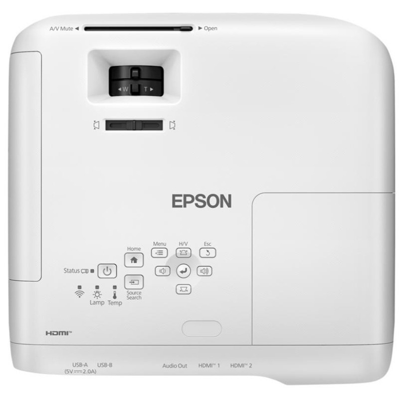 Epson Проектор EB-FH54 FHD, 4100 lm, 1.3-2.09, WiFi (V11HB59042)