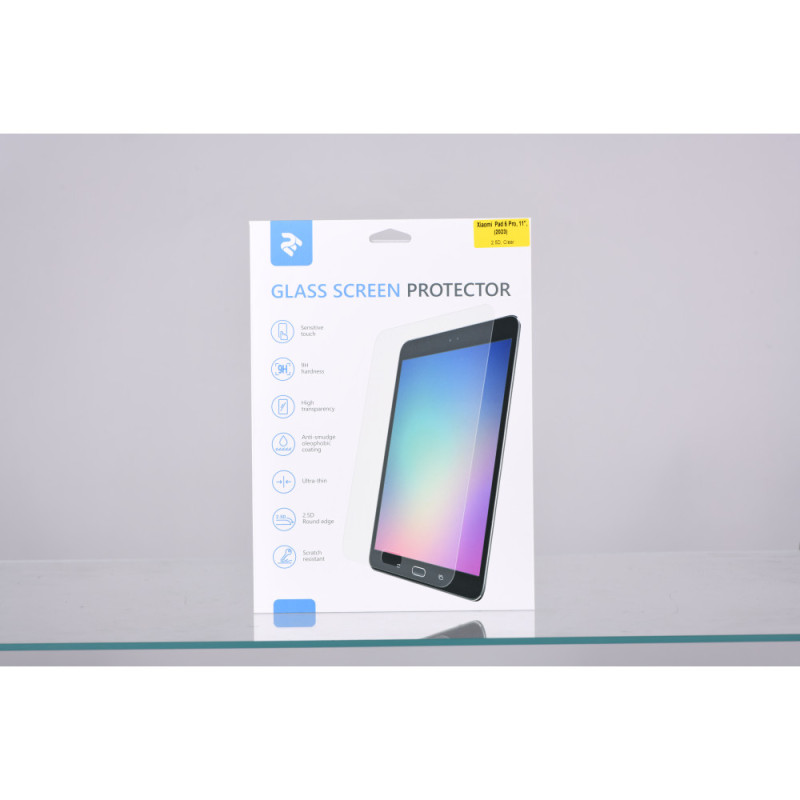 2E Protective glass for Xiaomi Pad 6 Pro, 11 , (2023), 2.5D, Clear (2E-MI-PAD6P-LT2.5D-CL)
