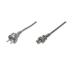 Digitus Power Cord, CEE 7/7 (Typ-F) - C5 M/F, 1.8m, H05VV-F3G 0.75qmm, bl (AK-440103-018-S)