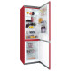 SNAIGE Ref with bottom freezer, 194.5x60х65, ref-233L, freez.-88L, 2doors, A++, ST, red (RF58SM-S5RB2E)