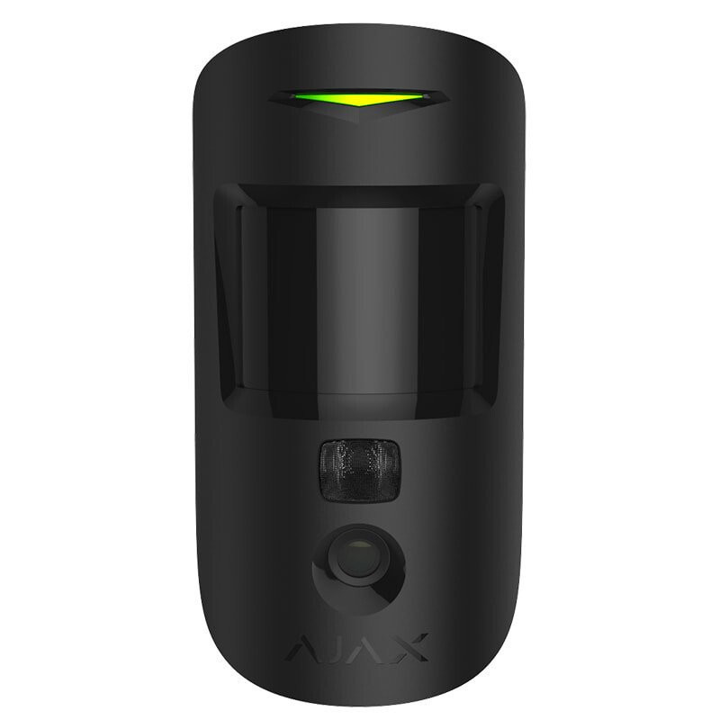 Ajax StarterKit Cam security alarm system, hub 2, motioncam, doorprotect, spacecontrol, jeweller, wireless, black (000016586)