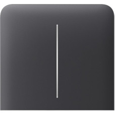 Ajax Side button for SideButton Vertical 2-gang for LightSwitch, Jeweler, wireless, gray, for two-button vertical pass-through switch, graphite (000046486)