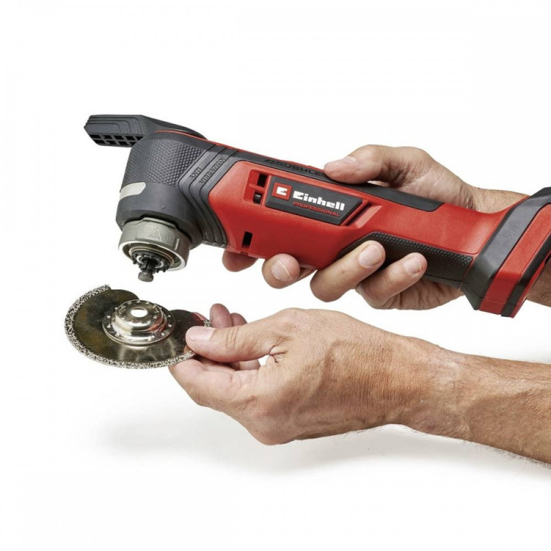 Einhell Multifunctional battery tool TP-MG 18 Li BL - Solo PXC 18V 11000-20000rpm oscillation angle 3.2° 1.08 kg without battery and spare part (4465190)