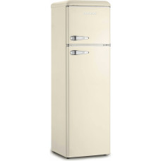 SNAIGE Ref with top freezer, 172.5x63х56, ref-201L, freez.-57L, 2doors, A++, ST, retro, сreme (FR27SM-PRC30E)