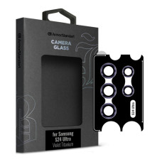 Стекло защитное Armorstandart Camera glass Supreme Black Icon Samsung S24 Ultra Violet Titanium (ARM76605)