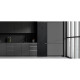 LG Refrigerator with bottom freezer, ref-277l, freez.-107l, 2doors, A++, inv., fresh zone, matte black (GW-B509FXUW)
