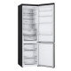 LG Refrigerator with bottom freezer, ref-277l, freez.-107l, 2doors, A++, inv., fresh zone, matte black (GW-B509FXUW)
