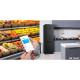 LG Refrigerator with bottom freezer, ref-277l, freez.-107l, 2doors, A++, inv., fresh zone, matte black (GW-B509FXUW)