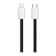 Дата кабель USB-C to Lightning 1.0m 27W black ColorWay (CW-CBPDCL061-BK)