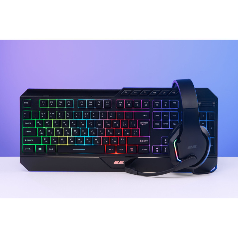 2E Gaming Гарнитура HG315 RGB USB 7.1 Black (2E-HG315BK-7.1)
