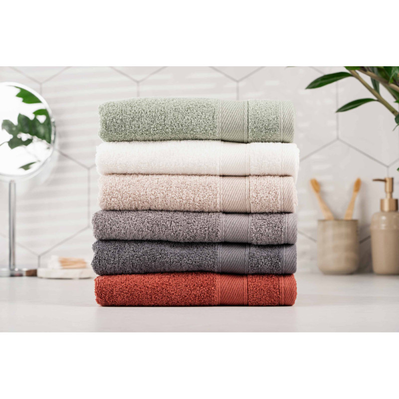 ARDESTO Полотенце махровое SuperSoft, белый, 30х50см, 100% хлопок (ART2230PB)