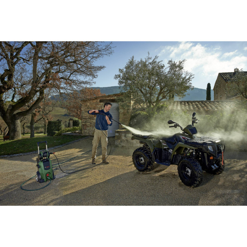 Bosch Advanced Aquatak 140 mini pressure washer, 2100W, 140bar, 450l/h, hose 8m, 17.6kg (0.600.8A7.D00)
