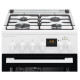 Electrolux Плита комбинированная, 58л, 50x60см, дисплей, конвекция, пар, белый (LKK560205W)