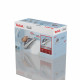 Tefal iron Virtuo, 2000W, 240ml, steam boost -120g, constant steam - 27g, ceramic soleplate, white and green (FV2C42E0)