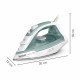 Tefal iron Virtuo, 2000W, 240ml, steam boost -120g, constant steam - 27g, ceramic soleplate, white and green (FV2C42E0)