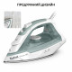 Tefal iron Virtuo, 2000W, 240ml, steam boost -120g, constant steam - 27g, ceramic soleplate, white and green (FV2C42E0)
