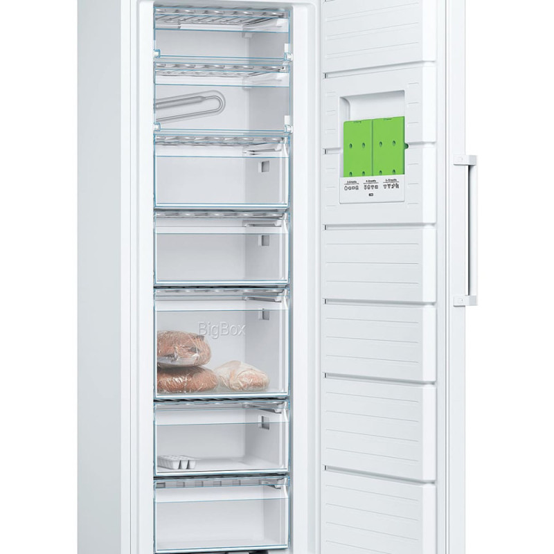 Bosch Freezer Bosch, 176x60x69, 231L, 1door, E, ST, white (GSV33VWE0N)