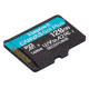 Kingston Карта пам'яті microSD 128GB C10 UHS-I U3 A2 R170/W90MB/s + SD (SDCG3/128GBSP)