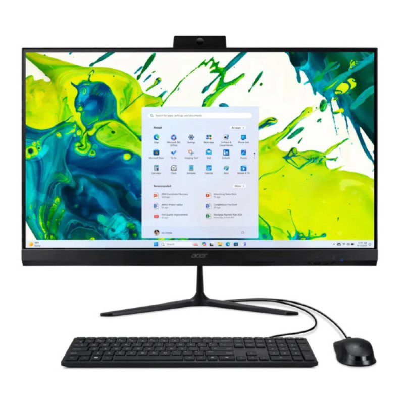 Компьютер Acer Aspire C27-2G AiO / Core5 120U, 16, 512, WiFi, кл+м (DQ.BRSME.001)