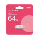 USB флеш накопитель ADATA 64GB UR 350 Silver/Beige USB 3.2 (UR350-64G-RSR/BG)