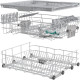 Gorenje Dishwasher, 16sets, A+++, 60cm, display, 3 basket, AquaStop, silver (GS643D90X)