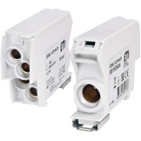 ETI Блок розподільчий , EDBJ-1x70-4x25 (192A, 1000V AC/1500V DC, IN: 1x70, OUT: 4x25, сірий) (1102434)