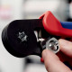 Milwaukee Кліщі обтискні KNIPEX, для обтиску наконечників гільз 0.08-16мм2, 180мм, 0.445кг (97-53-14)