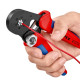 Milwaukee Кліщі обтискні KNIPEX, для обтиску наконечників гільз 0.08-16мм2, 180мм, 0.445кг (97-53-14)