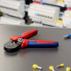 Milwaukee Кліщі обтискні KNIPEX, для обтиску наконечників гільз 0.08-16мм2, 180мм, 0.445кг (97-53-14)