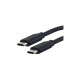 Дата кабель USB-C to USB-C 1.8m 60W black Kingda (KD-UCUC3002-1.8m)