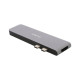 Порт-репликатор Choetech Dock-Station USB-C 7-in-1 (HDMI/картридер/USB-A/USB-C, for MacBook Pro/Air) (HUB-M14-GY-V2)