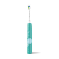 Philips Щітка зубна електр., Sonicare 4100 Series, 31т. колив/хв, насадок-1, зелений (HX3689/43)