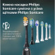 Philips Щітка зубна електр., Sonicare 4100 Series, 31т. колив/хв, насадок-1, зелений (HX3689/43)