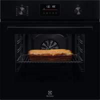 Electrolux Oven Electrolux electrical, 65l, A+, display, convection, telescopic rails, black (LOF4P06BK)