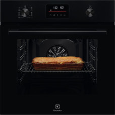 Electrolux Oven Electrolux electrical, 65l, A+, display, convection, telescopic rails, black (LOF4P06BK)