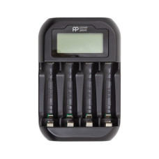 Зарядное устройство для аккумуляторов PowerPlant PP-UN4 (AA, AAA / input microUSB DC 5V/2A) (PP-UN4)