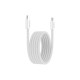 Дата кабель USB-C to USB-C 1.0m 60W Magnet Braided White Canyon (CND-CCMG60AB15W)